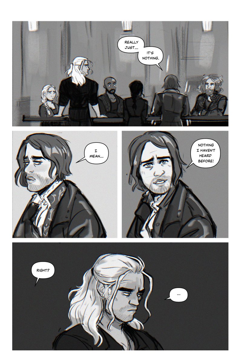 Right Geralt?
right????? :))))))

old wounds page 3 