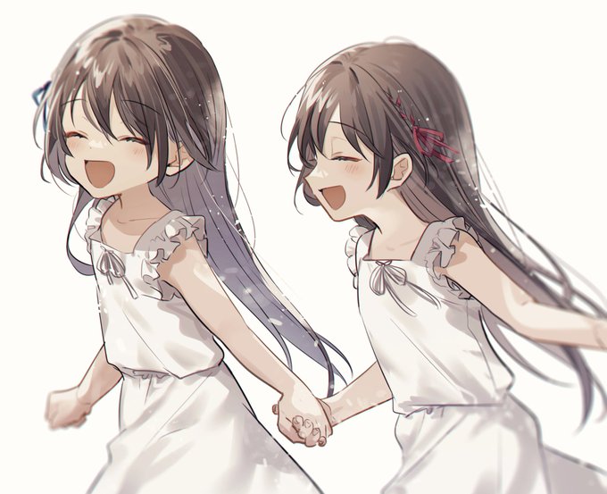 「姉妹 双子」のTwitter画像/イラスト(人気順)