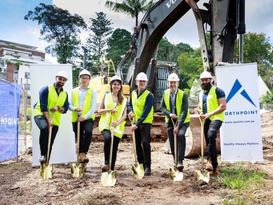 impactgroup.com.au/lindfield-grou…
Our Managing Director, Wayne Golledge, and Project Manager, Hailey Rivera, recently attended the ground-breaking ceremony for our Greenview project in Lindfield. The project consists of 42 luxury townhouses and 2 high-end homes.