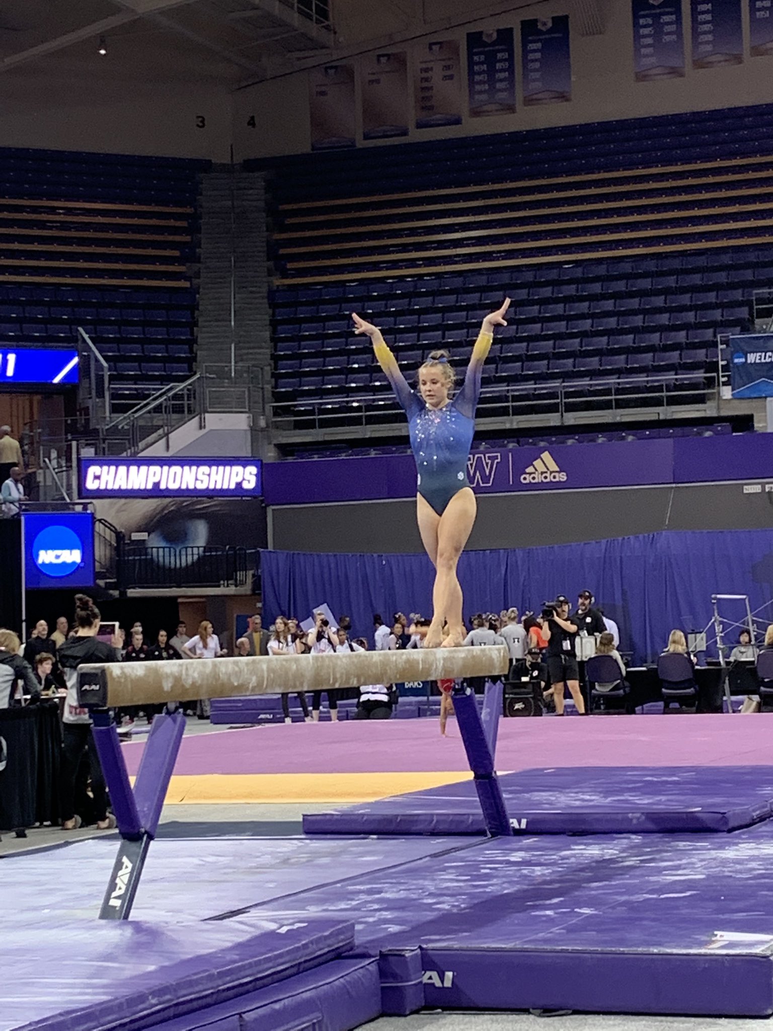 San Jose State Gymnastics on Twitter: "On beam @MazuryJada with a 9.750