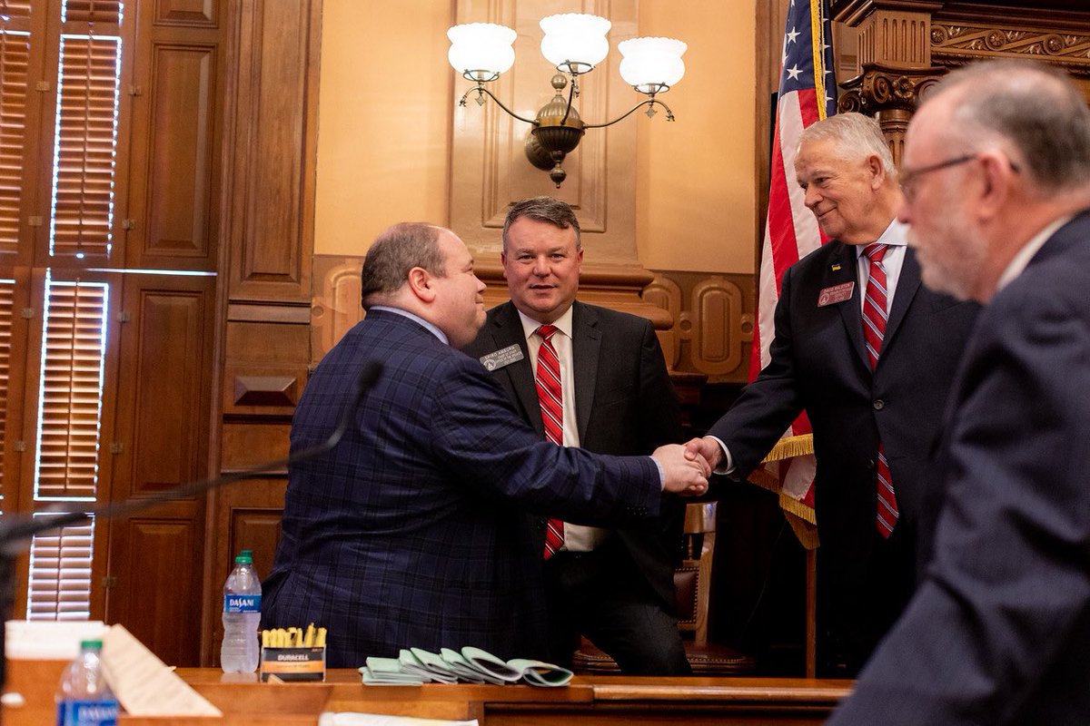 KalebMcMichen's tweet image. “I saw an R and a D disappear…and a Georgian take its place.” — @SpeakerRalston on final passage of Georgia’s Mental Health Parity Act, House Bill 1013.  #gapol