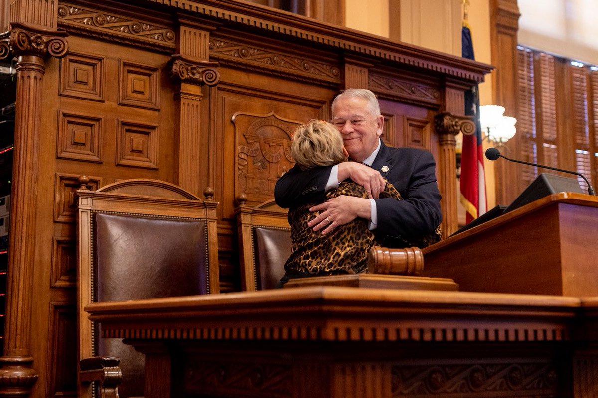 KalebMcMichen's tweet image. “I saw an R and a D disappear…and a Georgian take its place.” — @SpeakerRalston on final passage of Georgia’s Mental Health Parity Act, House Bill 1013.  #gapol