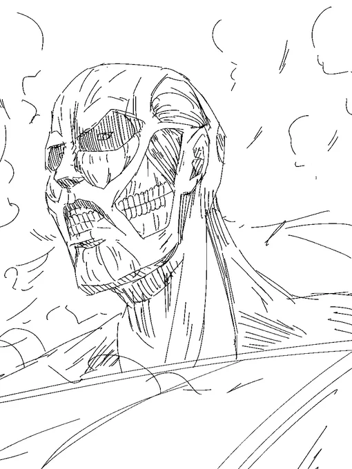 #進撃の巨人
らくがき 