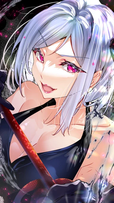 趣味全開にしたクロロゼ様🥀
 #クロロゼ発見  #アロ絵 