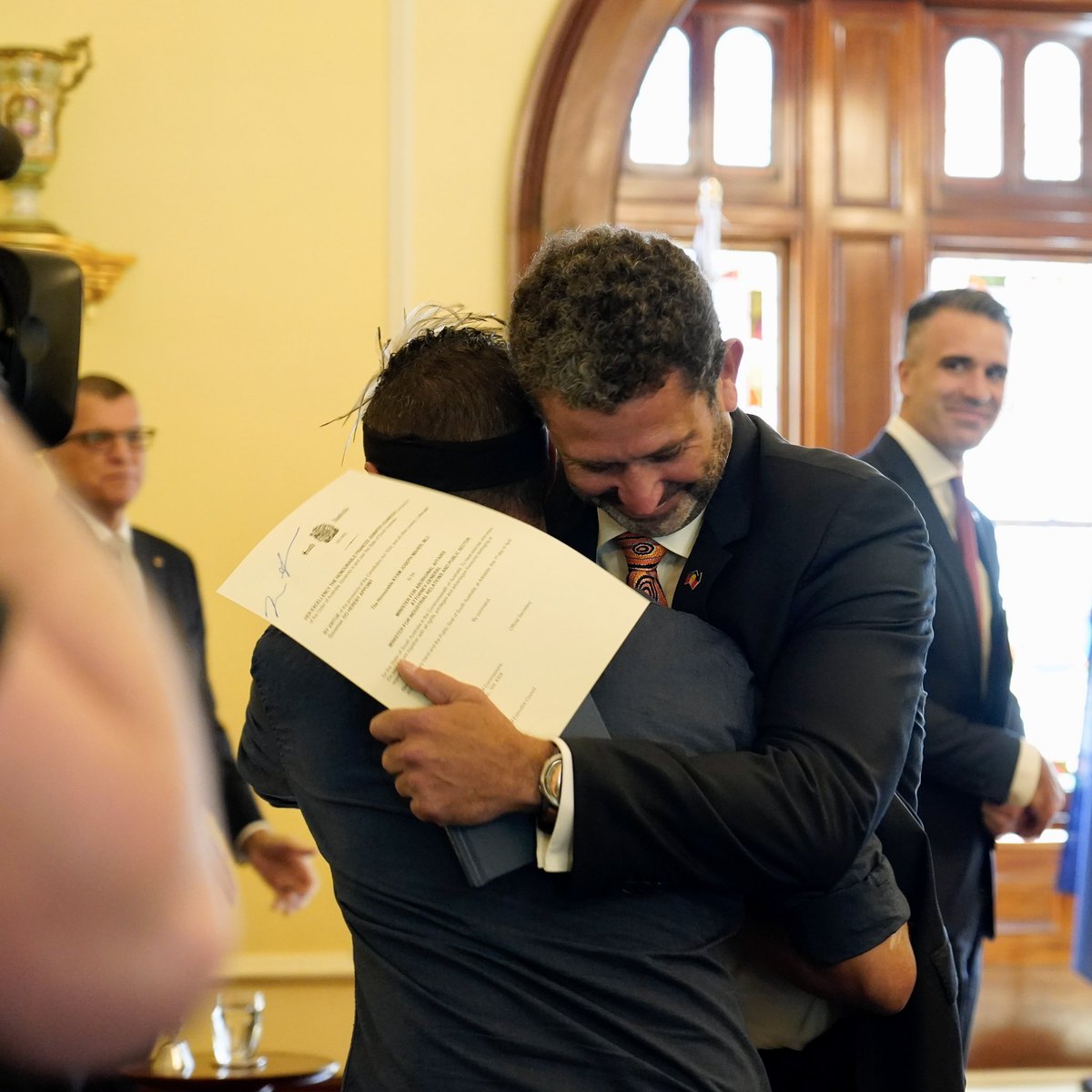 The role of Attorney-General has existed for 165 years in South Australia. It's never been occupied by an Aboriginal person, until today. 

<a href="/kymaher/">Kyam Maher</a> was officially sworn in as the Attorney General and Minister for Aboriginal Affairs at Government House.