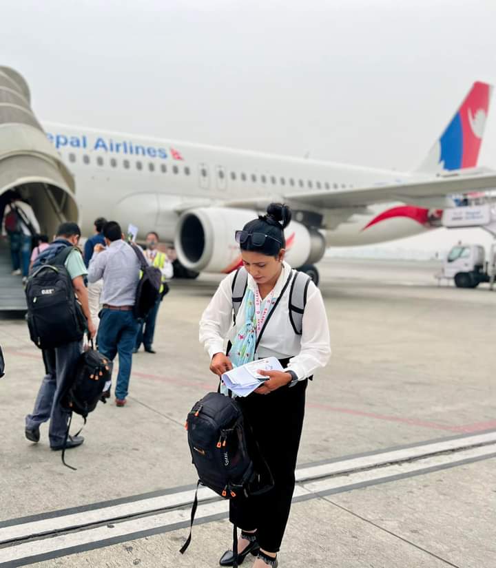 creationghimire's tweet photo. Delhi calling...
#PmVisit #Reportingtime https://t.co/u0ATsrfCmC