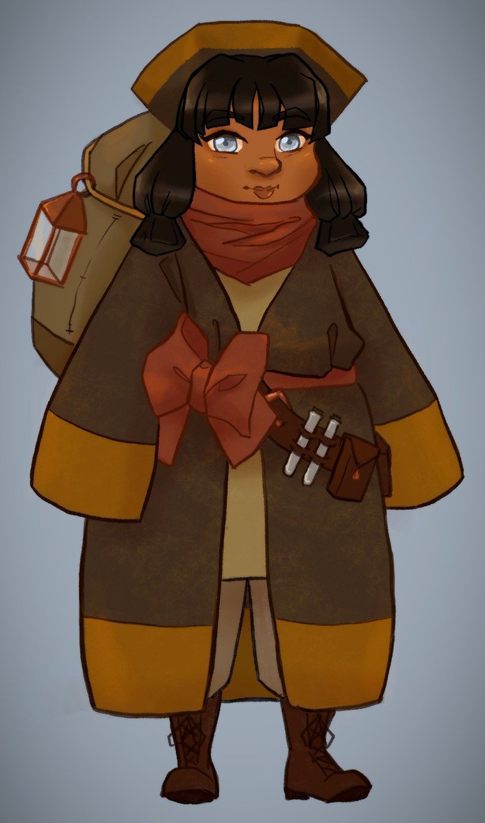 kitkait_creates's tweet photo. My new DnD character, cinnamon roll cleric Irene 😌 https://t.co/GNSNDlzSzQ