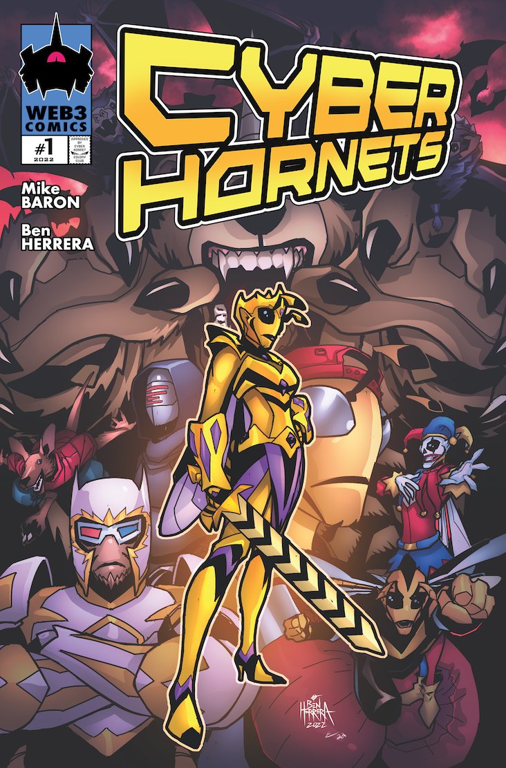 TheCyberHornets's tweet photo. #Web3 × #Comics × #Community × #P2E × #Metaverse × #art = ?

#NFT #cryptocurrency #GameFi #ComicArt #NFTCommunity @BenHerrera01 @BloodyRedBaron @FratMonkey https://t.co/mmHszCKM4b