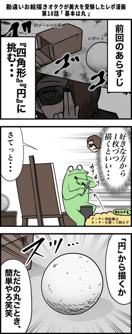 勘違いお絵描きオタクが美大を受験したレポ漫画 その18 