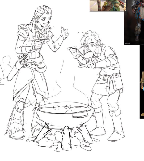 Manifesting Aloy and Link being BBF 
