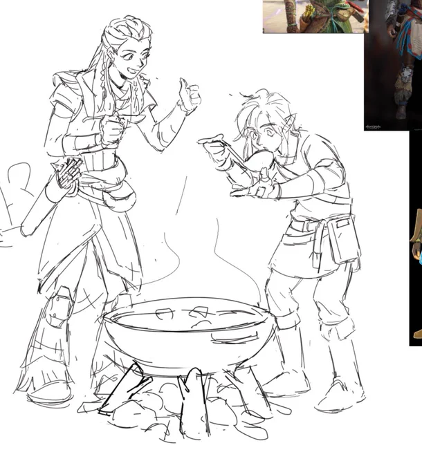 Manifesting Aloy and Link being BBF 