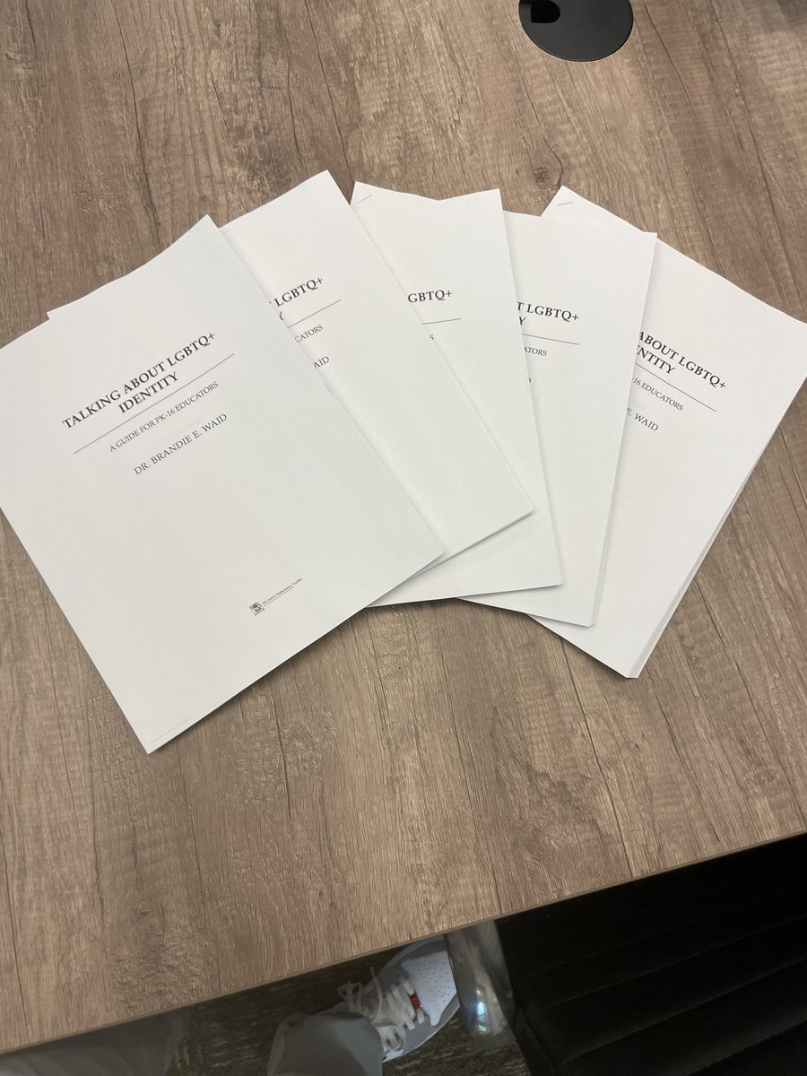 Zakchamp's tweet photo. My friend &amp; colleague @MathTeach_BEW put together an incredible resource for teachers in preK-12 who are working to ensure their classrooms are inclusive of LGBTQ+ folx. 

I bought 5 copies for my school.  I hope you do too. 

#TransDayOfVisibility  #teachpride #mtbos #iteachmath https://t.co/8wLMv7TPZ9