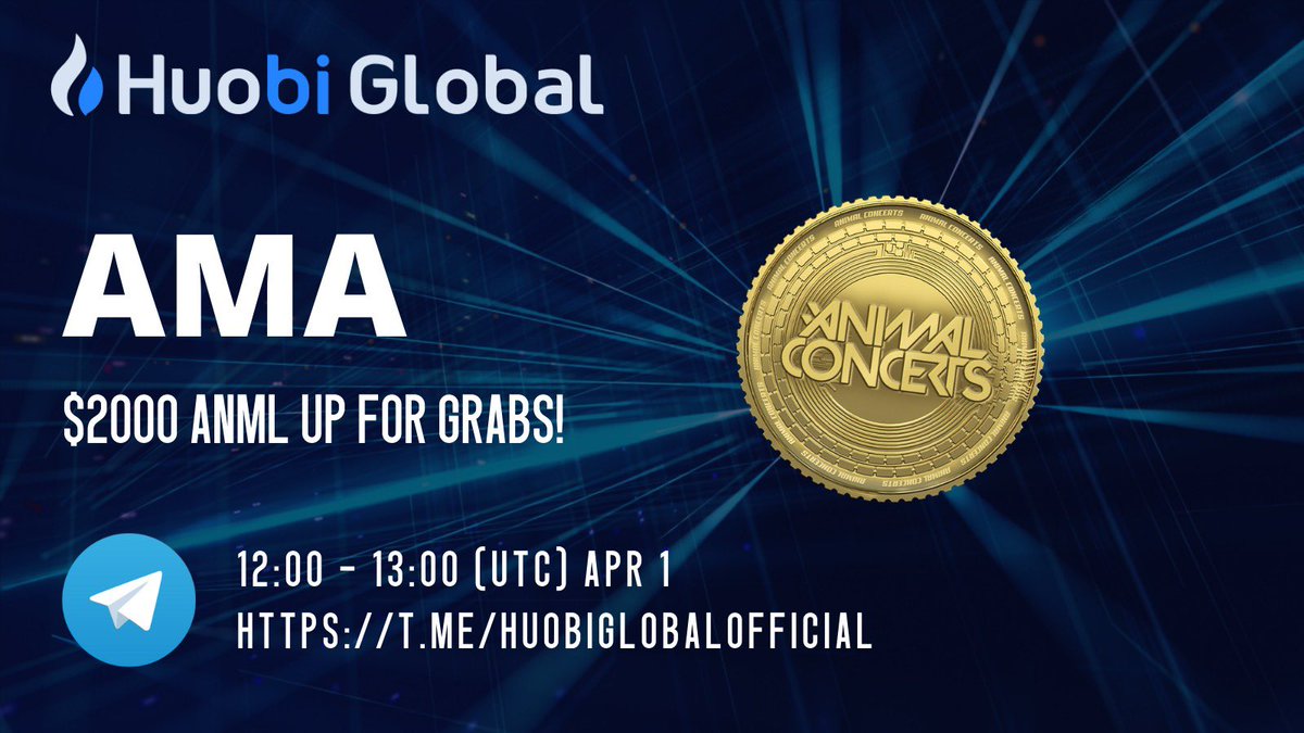 Forgevisibility's tweet photo. We're joining @HuobiGlobal for a hot &amp; insightful AMA session over Telegram!! Tune in to hear the latest insights about the $ANML TGE and our exciting collab with Snoop Dogg and Billy Ray Cyrus.

📅 12PM UTC, 1st April
📍 https://t.co/bj3uerx50U

Be sure to check in! https://t.co/SYLwgITc2E