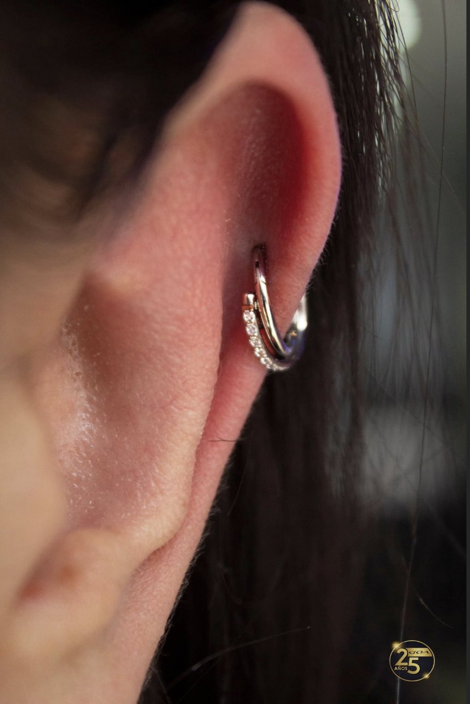 Twister clearance helix piercing
