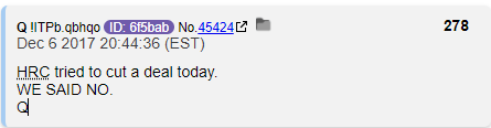 PokerPolitics's tweet photo. You could have this dream made reality 5 years ago if Q wasn't a moron. Why do none of you ever bring this up? https://t.co/m20XRh1PfL