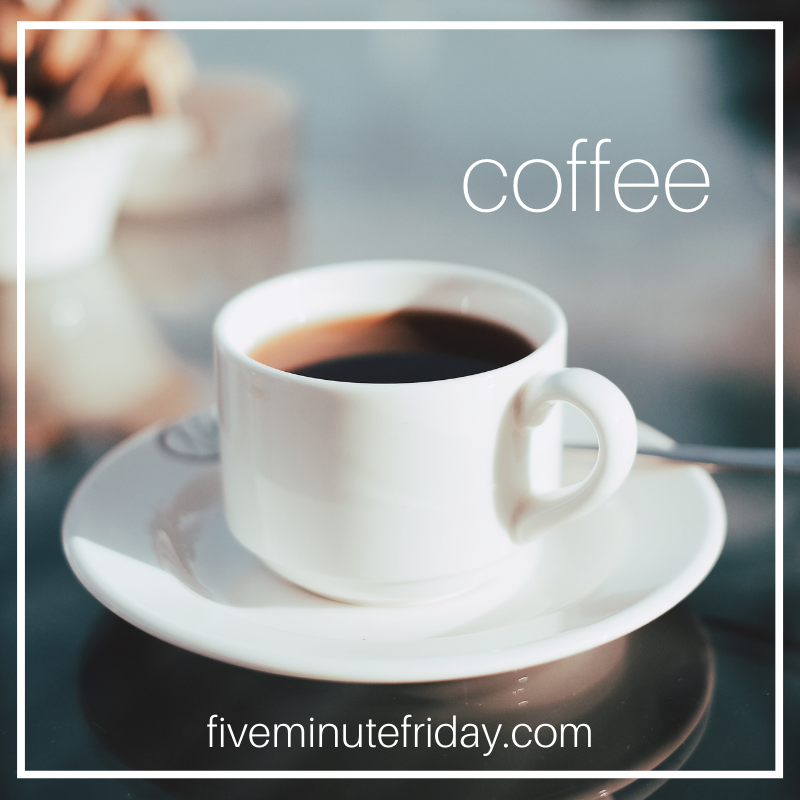It's writing time! Join the Five Minute Friday community for a five-minute freewriting exercise on the prompt, COFFEE: fiveminutefriday.com/2022/03/31/fmf… #fmfparty #coffee #writing #writingprompt #writers #amwriting #needcoffee