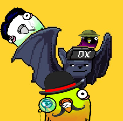 <a href="/0x_batz/">0xBatz</a> 

pigeoned  💩💩💩💩#stoopidpigeon #NewProfilePic #NewNFTProfilePic #nftpfp #pfpNFT 
#profilepic #Birdinvasion #pigeonbombed #0xSocialClub #nftmiami2022 #stoopidpigeonseeuthere #nftmiami