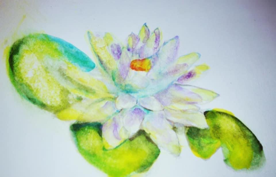 gensd's tweet photo. Going to do more watercolor painting. Who has used Shminke Horadam supergranulation color? It all looks lovely, but I’m not sure if the colors stay clear or get muddy. #Watercolor #ArtistOnTwitter #watercolorpainting #paintingart #schminkehoradam #supergranulation #pigment https://t.co/JDYgGVN5ge