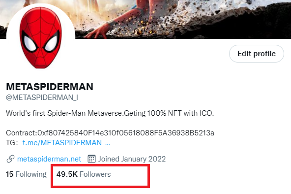 METASPIDERMAN_I's tweet photo. 🚀🚀🚀Celebrating MSM's 49,500 Twitter followers.

💰💰10,000 USDT bonus:

👉Reward 0.5USDT for each airdrop invitation.

👉Click on the balance to view the USDT reward

https://t.co/4cWE2wx2v4 https://t.co/bMmJ6P4S28