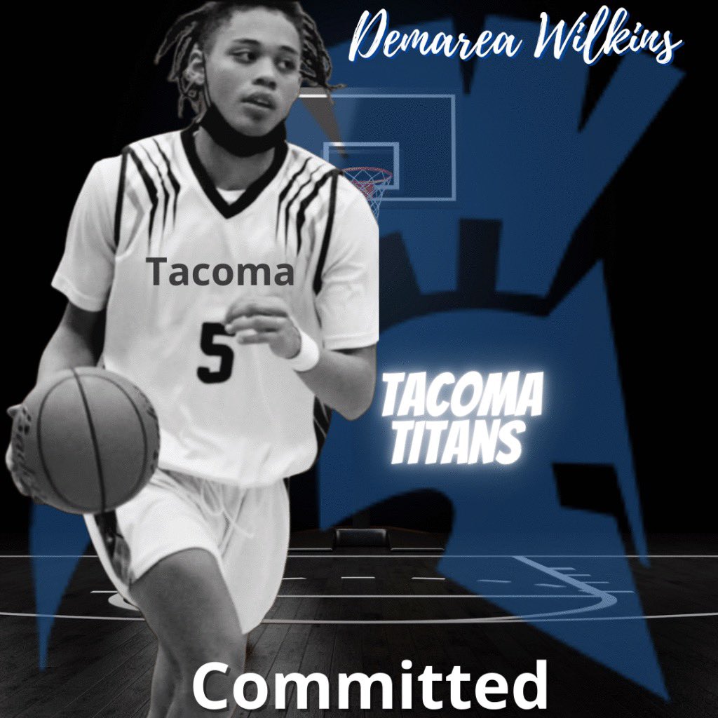 DemareaWilkins's tweet photo. Beyond Blessed to announce that I will be committing to Tacoma CC Titans I will like to thank God,my family,coaches and my teammates who help me be the best person I can be. Thank you @KoachRW @Tcdagreat @CICERO8 @CoachJoshBarsh for the opportunity and believing in me. https://t.co/3k5U4neIaz