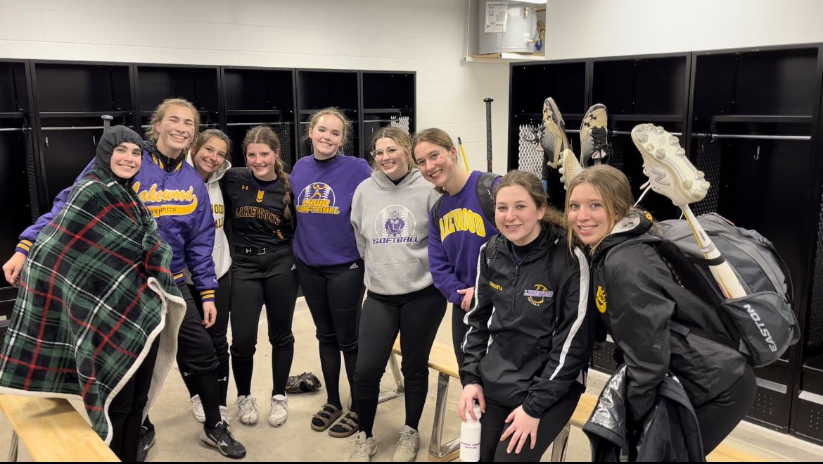 Celebrating our W in our new locker room tonight! Ranger Defense and bats were🔥! With the help from our D, I pitched a complete game 1 hit shut out. 6IP, 0 BB, 1Hit,10k’s, 19 faced. <a href="/LkwdAthletics/">LakewoodHS Athletics</a> <a href="/lkwdsoftball/">Lakewood Softball</a> <a href="/JoeAbraham1010/">Joe Abraham</a> <a href="/LourdesSoftball/">Lourdes Softball</a> <a href="/ZipsSB/">Akron Zips Softball</a> <a href="/HUsoftball/">Heidelberg Softball</a> <a href="/Paige_McMenemy/">Paige McMenemy</a>