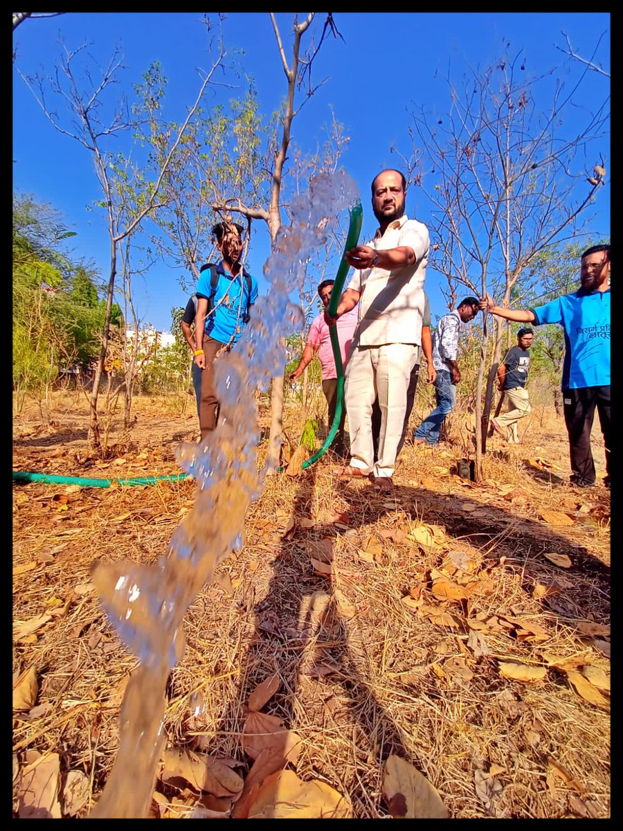 imPramod55's tweet photo. काल निसर्गप्रेमी 
लातूर महानगरपालिकेचे लाडके कर्तव्यदक्ष
 महापौर आदरणीय श्री विक्रांत भैय्या गोजमगुंडे @VikrantMayorLtr यांच्या वाढदिवसानिमित्त
सरफराज बाबा मणियार मित्र मंडळाच्या वतीने
 निसर्ग प्रतिष्ठान लातूर @nisargpratishth सोबत 
सकाळी 6 वाजल्यापासून साईबाबा नगर ग्रीन बेल्ट व https://t.co/9RtttZUECs