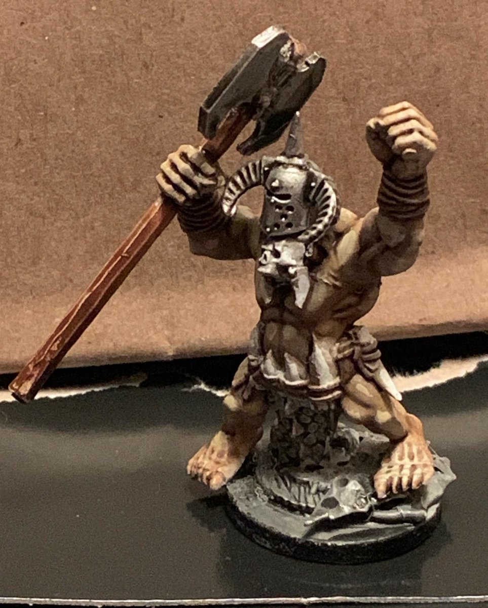 Jacinto59731664's tweet photo. Just finished this bad boy! #classic #barbarian #berserker #primal #metalasfuck #metalaf #rage #greataxe #dungeonsanddragons #dnd #ItsTimeToRage https://t.co/2jW9S2ZoFa