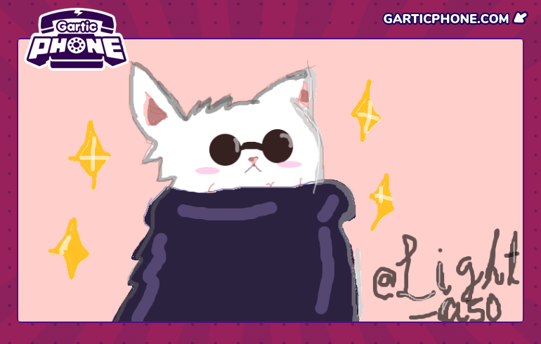 Light_a50's tweet photo. Gato gojou https://t.co/PsAiQays6l