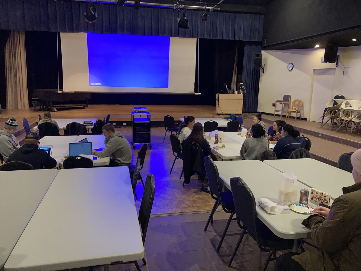 sneyd_danielle's tweet photo. As my Legal Psych class prepares to discussion the death penalty next week, some of us gathered for a movie night to watch Just Mercy, complete with popcorn and candy.   #AcademicTwitter #movienight https://t.co/QdQZVrEvqB