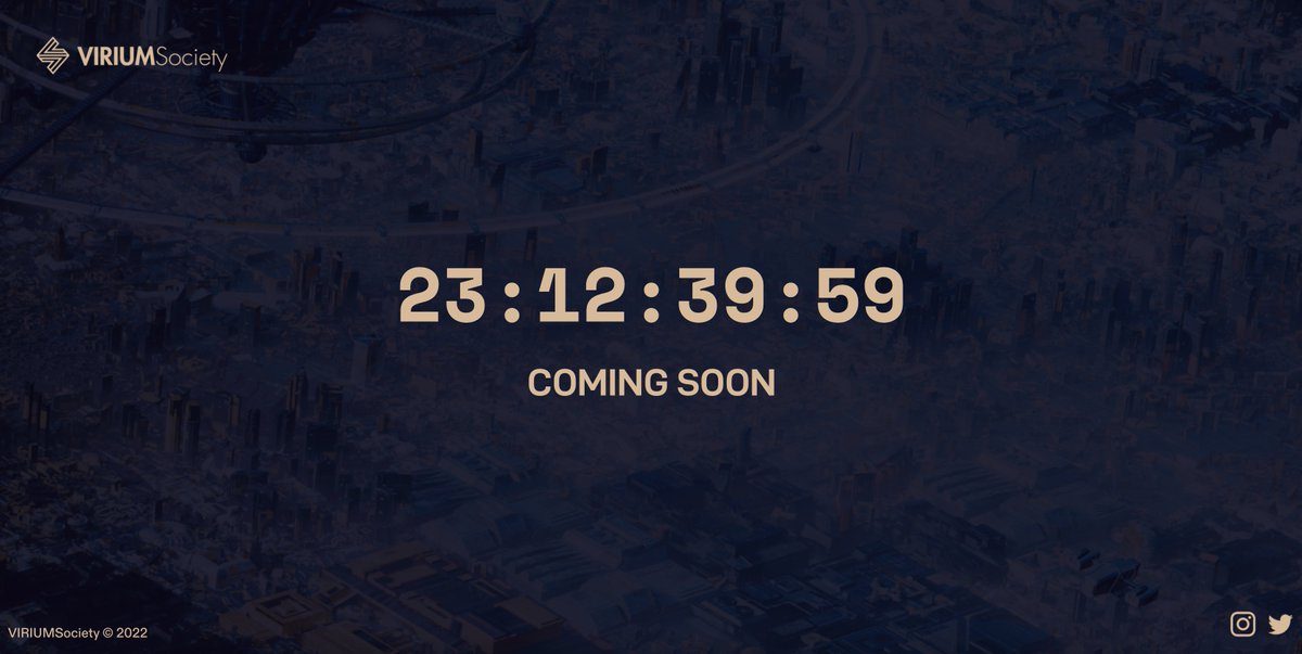 ViriumSociety's tweet photo. https://t.co/slkKLXEvC6 is COMING SOON 🏴⏳

#NFT #websitedesign #ETH https://t.co/081RlQ0Ep9
