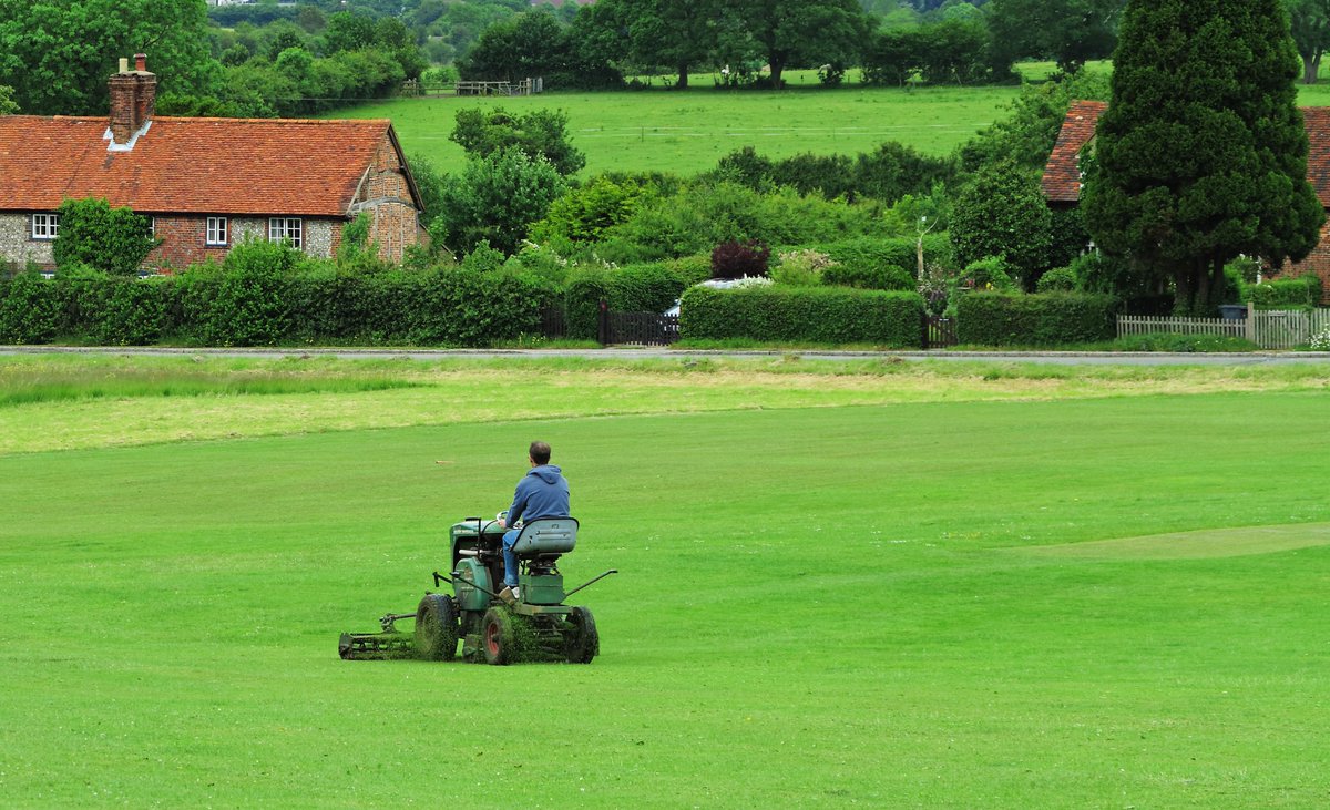 TheGameWallet's tweet image. Freshly cut grass, rollers on the pitch, white lines on the boundary - the new season is almost here in the UK!