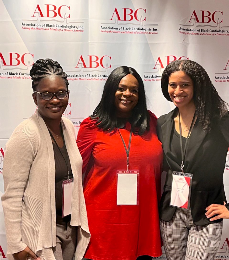 DrRachelMBond's tweet photo. Madame President, we are in awe of you ♥️ 

Tx, Dr. Michelle Albert for fearlessly leading the @ABCardio1 &amp; giving @kiddiehearts &amp; me an opportunity to make an impact on maternal child health. The @American_Heart is so lucky to have you &amp; I can’t wait to see what’s next🙏🏽 #goals https://t.co/WNBmSx2ecl