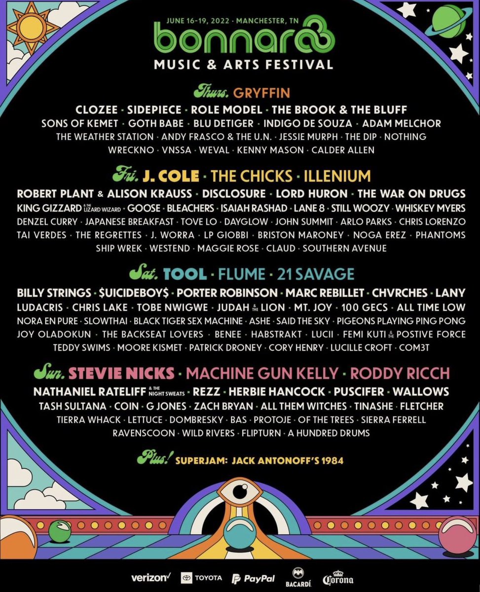 We officially have tickets available for @Bonnaroo!! 🗣🔥🥳 message us to secure yours!! 💃🏻🤘🏼 #BastetPromotions #Bonnaroo #Bonnaroo2022 #BonnarooMusicAndArtsFestival #BonnarooFestival #BonnarooFestival2022 #BonnarooFest #BonnarooFest2022 #Roo #Roo2022