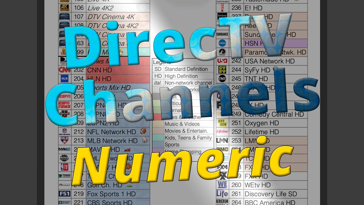 Directv Stream Channel List Printable Pdf Numeric 41 Off Directv Stream Channel List Printable Pdf Numeric 41 Off