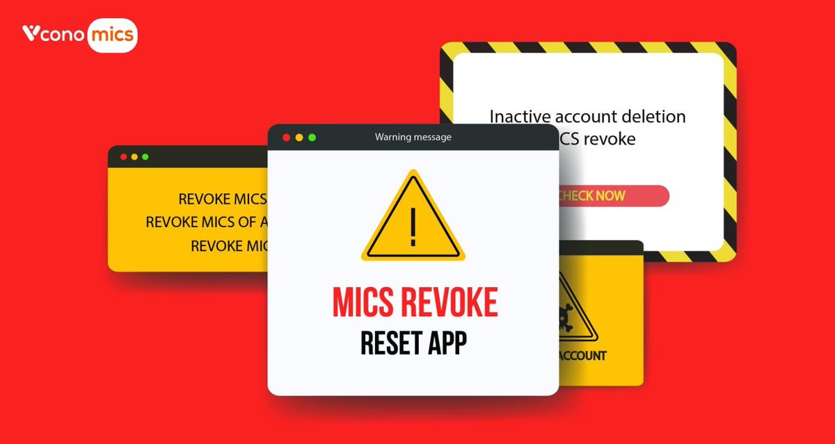 Vconomicsio's tweet photo. ⛔️⛔️⛔️EMERGENCY: RESET APP - ALL MICS REVOKE

‼️16:00 (UTC) today, accounts are screened.‼️

❌Process:
- Reset all accounts 👉 affect daily attendance
- 3 months inactive 👉 account delete 👉revoke MICS

❌Purpose: Better community.

❌REPLY (.) TO PROVE ACTIVE ACCOUNT https://t.co/N5f0ZKwtej