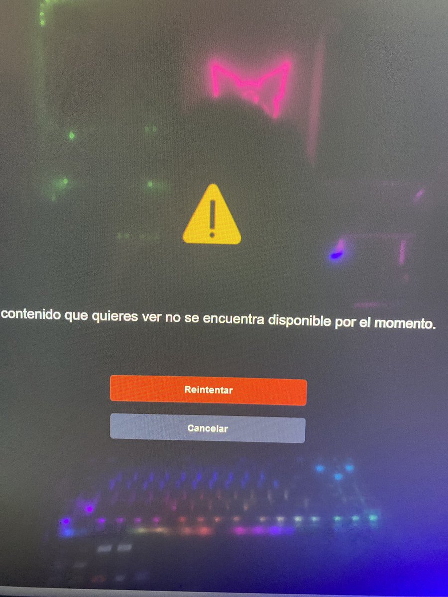 demoniawolf's tweet photo. Alguien más está teniendo este problema? #halo #HaloSeries #haloserie #paramountplusbday @ParamountPlusLA help https://t.co/l5nJgq4tqw