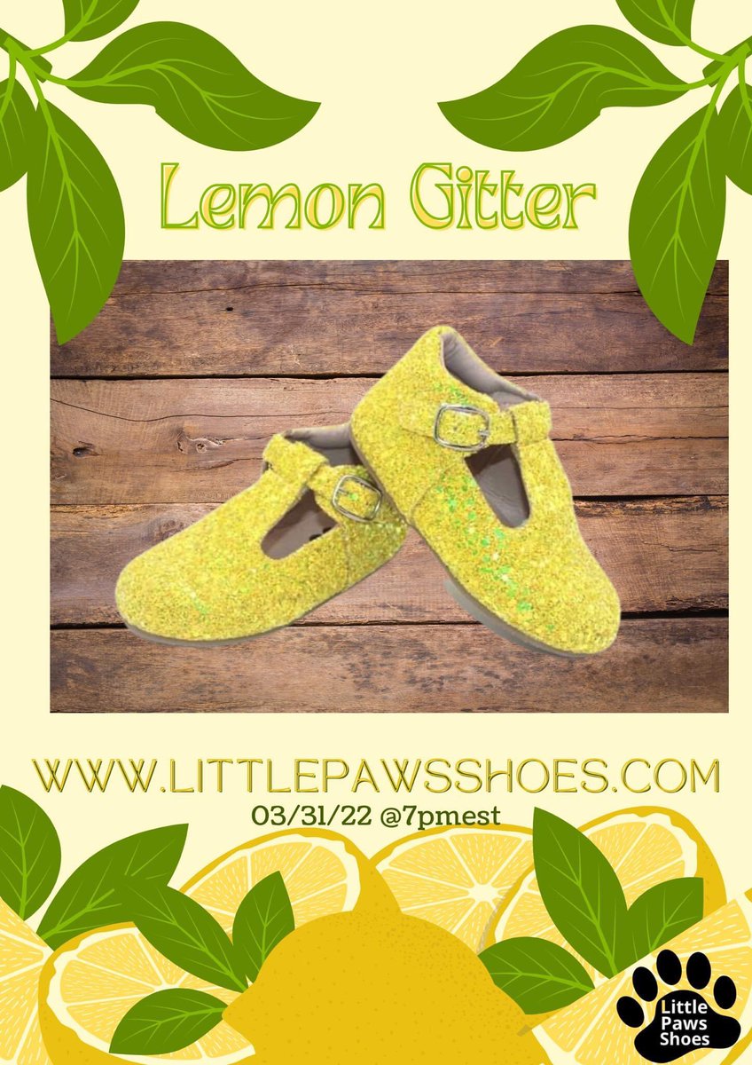 makeitblue22's tweet photo. @littlepawsshoes https://t.co/oVB1PY86QI lemon 🍋 glitter✨ shoes. 3 of my favorites https://t.co/A25I1Vo3rs