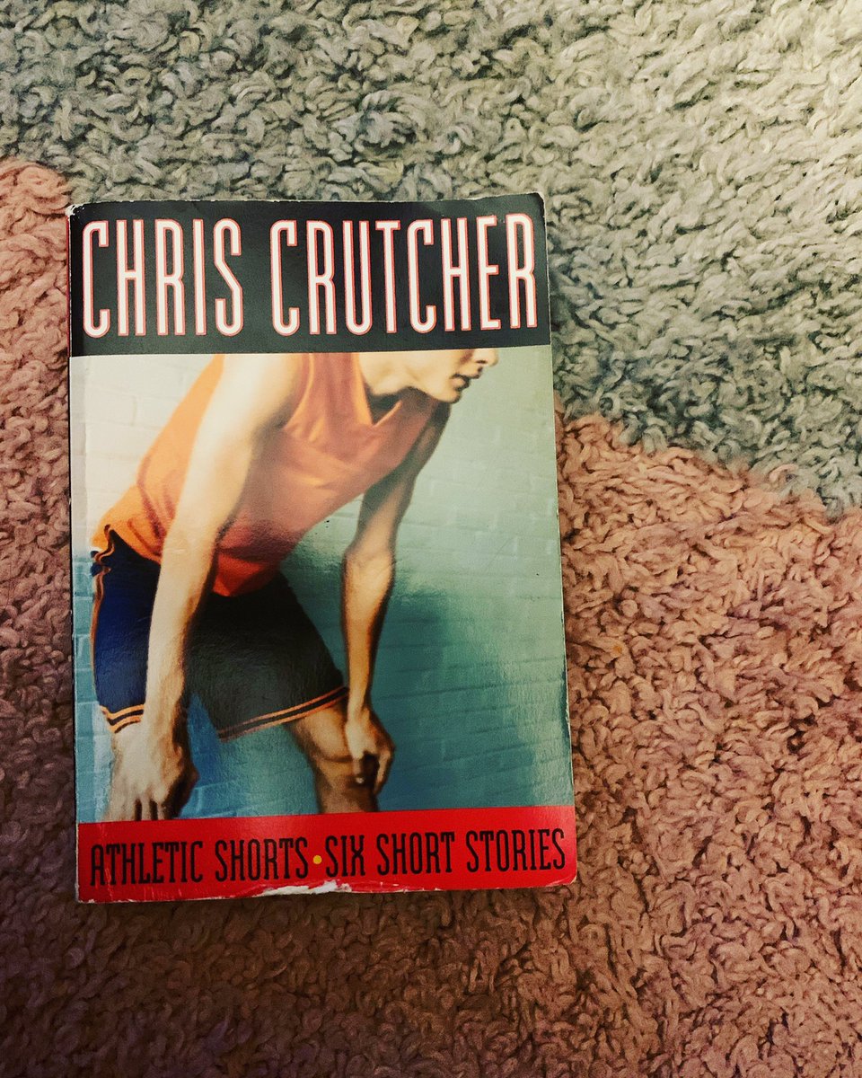 Meers44's tweet photo. My latest read. I’m on a YA literature kick, and I decided to return to the author who first got me to appreciate banned books, @ChrisCrutcher . I first listened to him speak about banned books  in college, and now, 13 years later, I get to speak to my students about them. 💁🏼‍♀️📚 https://t.co/QgzqGa82Co