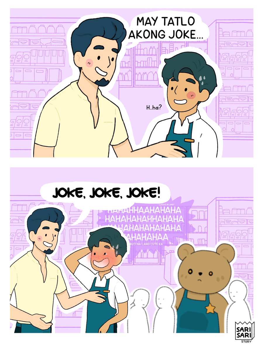 Walang corny jokes pag si crush!!! ๐คฃ๐คฃ๐คฃ๐คฃ๐คฃ๐คฃ #JokeJokeJoke #KomiksAprilFools #komikazeph