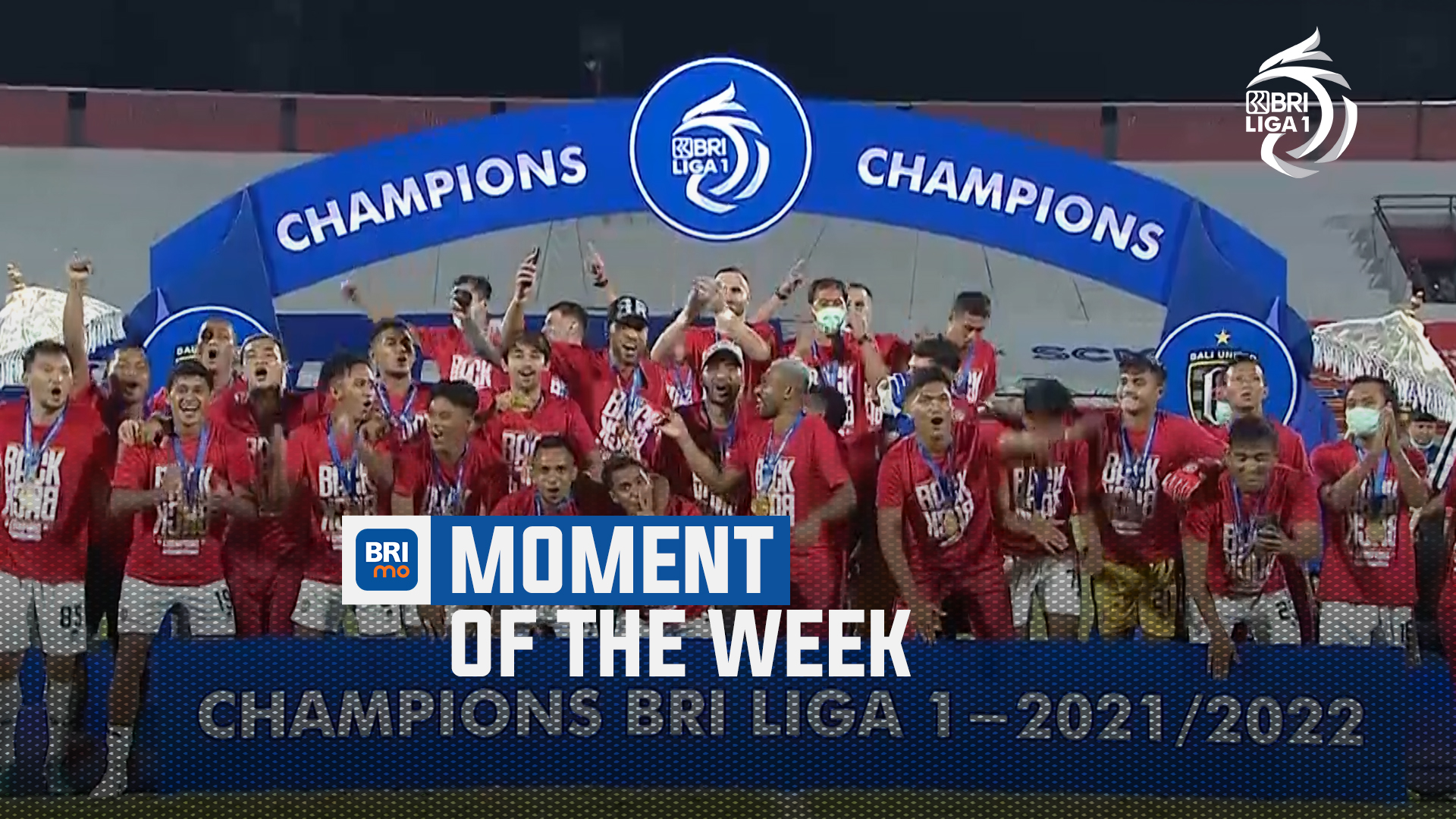 BRI Liga 1 on X: "📹 Moment of The Week Prosesi penutupan BRI Liga 1 di  Stadion Kapten I Wayan Dipta 🏟️🏆🎉 #BRILiga1 #BangkitBersama  #DukungDariRumah https://t.co/OwcvrnbGYe" / X
