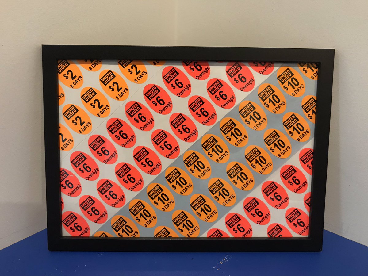 NZCharlieGates's tweet photo. Rescued these from the United Video in New Brighton when it closed and have just got around to framing them. https://t.co/pqWdXWHMIA