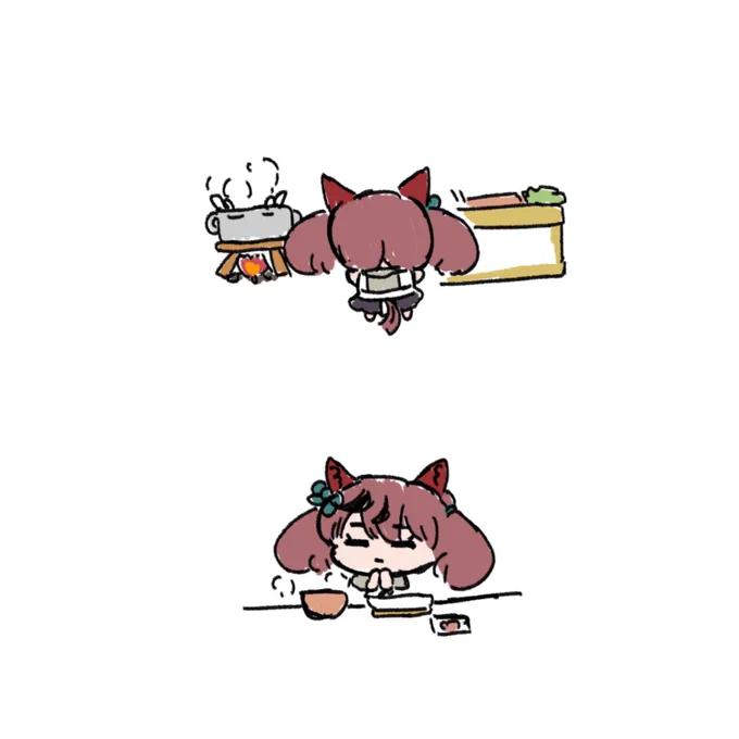 #小さいネイチャの1日 