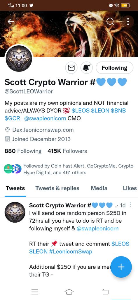 luckypickmeee's tweet photo. @ScottLEOWarrior @LaCryptoMonkey https://t.co/Ln8AT4lW8U