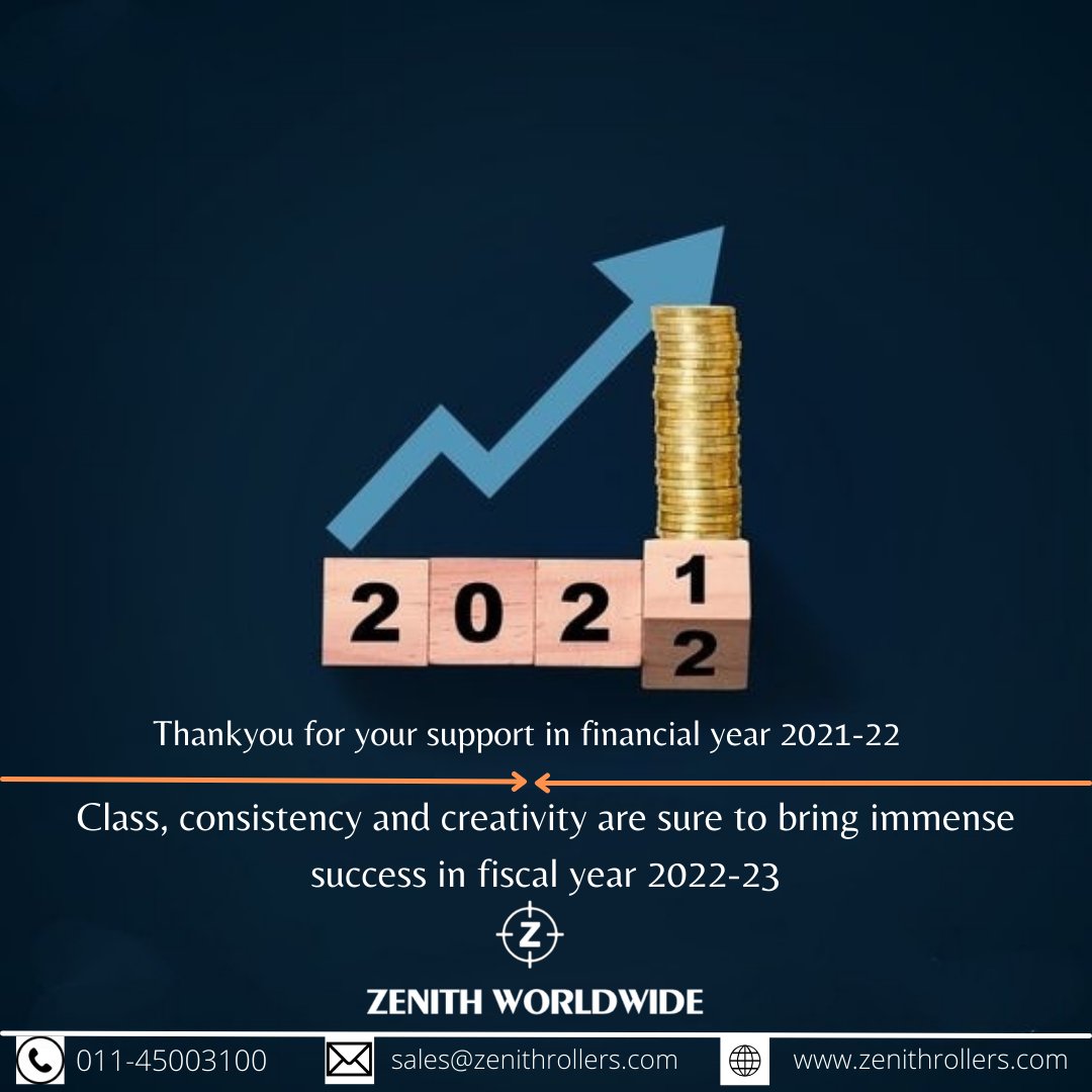 ZENITHROLLERS's tweet image. Zenith wishes you all a Happy Financial Year 2022-23.
.
.
.
.
#zenith #zenithrollers #financialyear #finance #fiscal #happyfinancialnewyear #business #industry #2022goals #wealth #money #papermills #b2b #twitterpost #Twitterhub