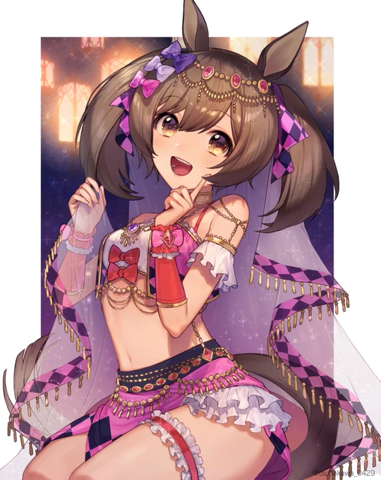 踊り子ファル子💃
#ウマ娘 