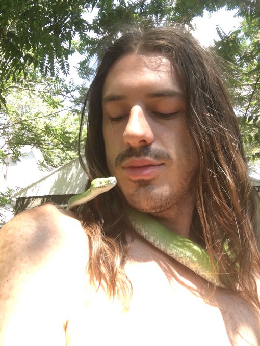 The seduction of the serpent. 🐍 https://t.co/kfn8vYx6sc<a href="/tag/nudist"class="tags"><span>#nudist</span></a><a href="/tag/naturist"class="tags"><span>#naturist</span></a>