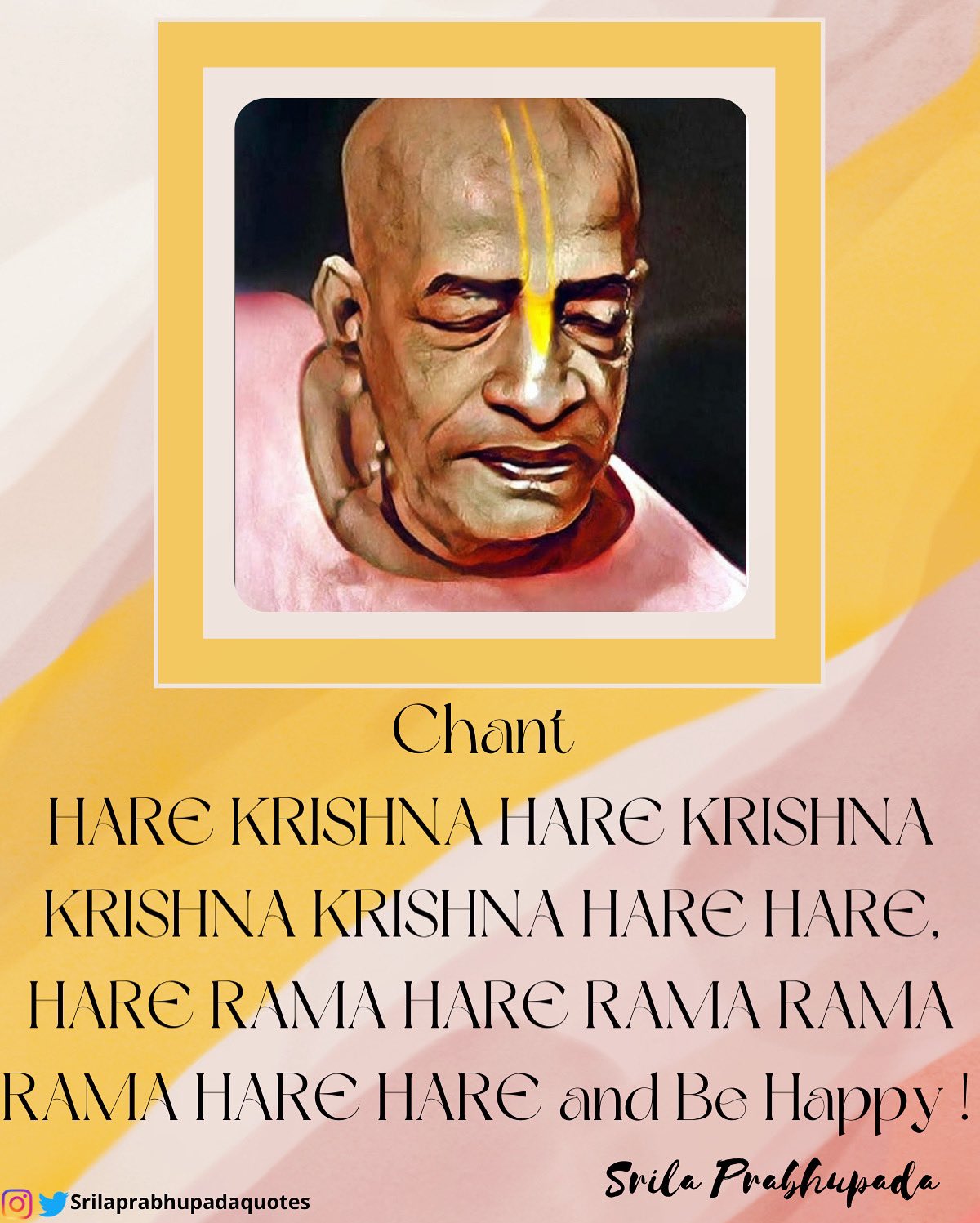 HARE KRISHNA HARE RAMA PRABHUPADA 