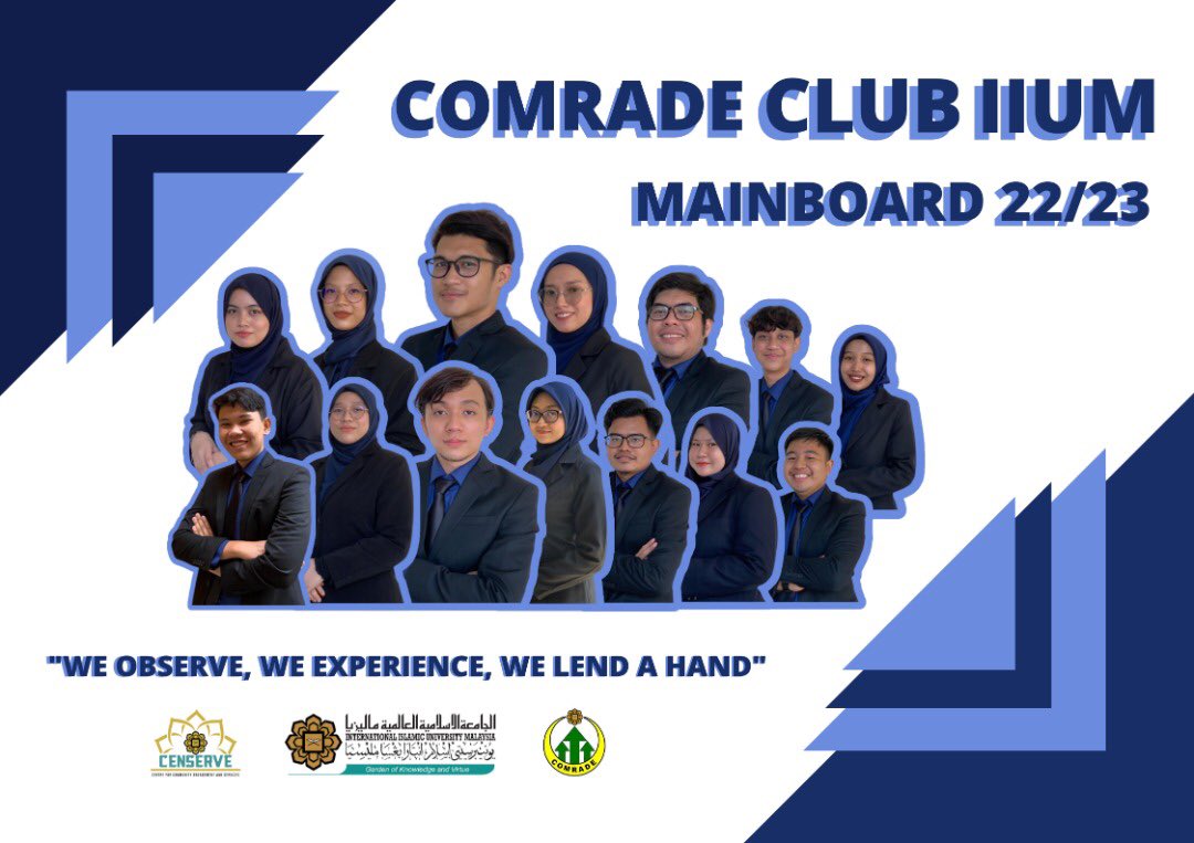Meet our new line-ups for COMRADE 2022/2023 tenure💫