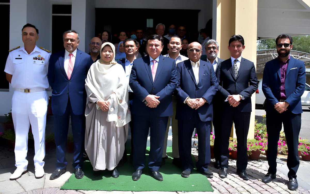 H. E Datuk Zuraida Kamaruddin Minister of Plantation Industries &amp; Commodities,Malaysia and her delegation visited Port Qasim today. Chairman briefed the delegation on business opportunities in the port and development projects.She acknowledged the potential &amp; opportunities at PQA