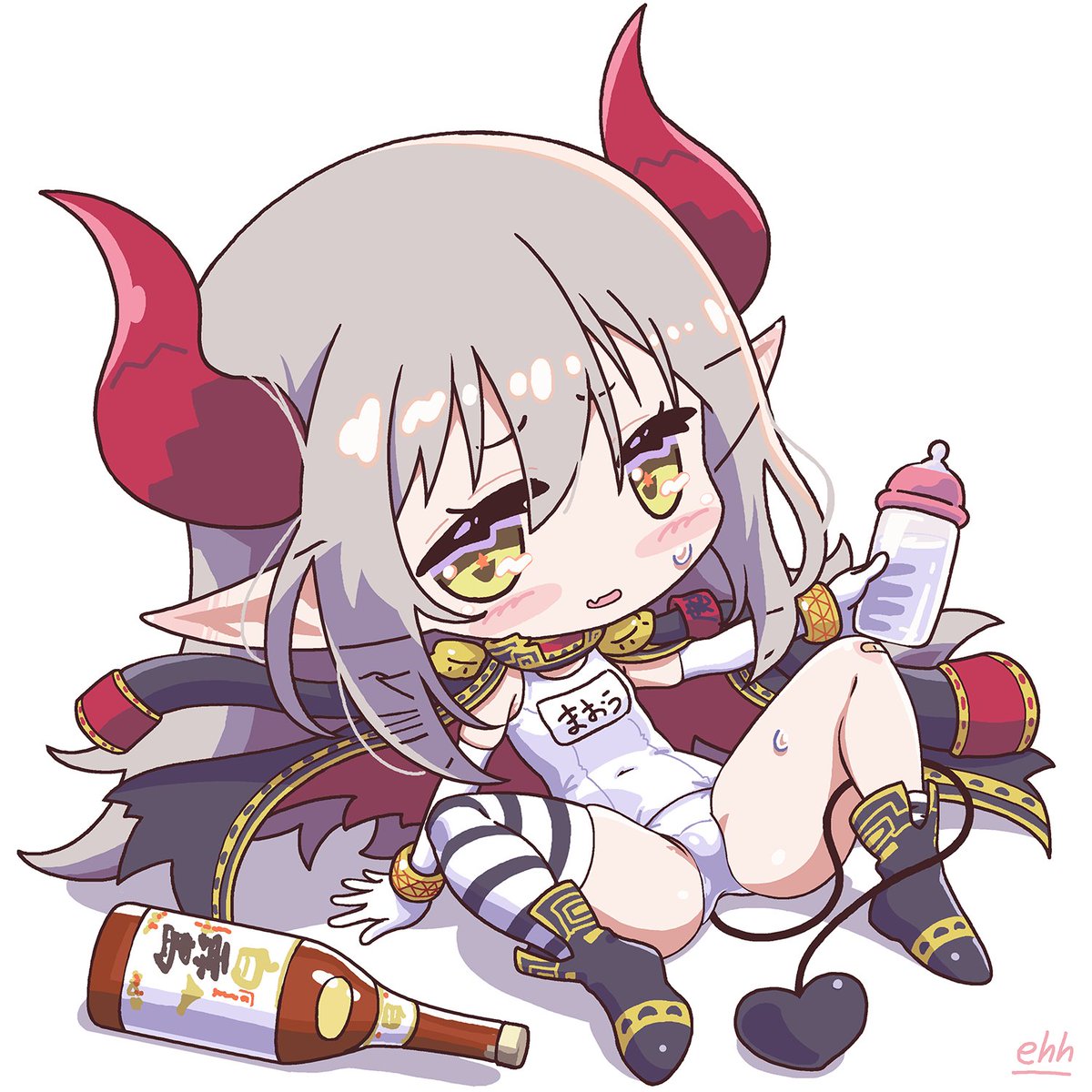 白スクえま★おうがすとさん。

＃えまの絵馬